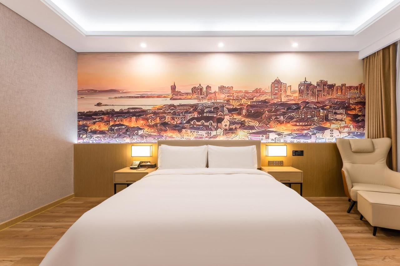 Joy Fall Hotel Jiaozhou Eksteriør billede