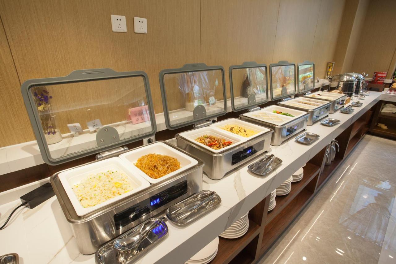 Joy Fall Hotel Jiaozhou Eksteriør billede